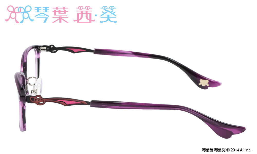 琴葉姉妹 眼鏡系列 琴葉 茜 造型光學眼鏡 附送不反光度數鏡片(任何度數)