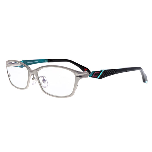 初音ミク EYEWEAR COLLECTION MIKU-003 SILVER 光學眼鏡 附送不反光度數鏡片