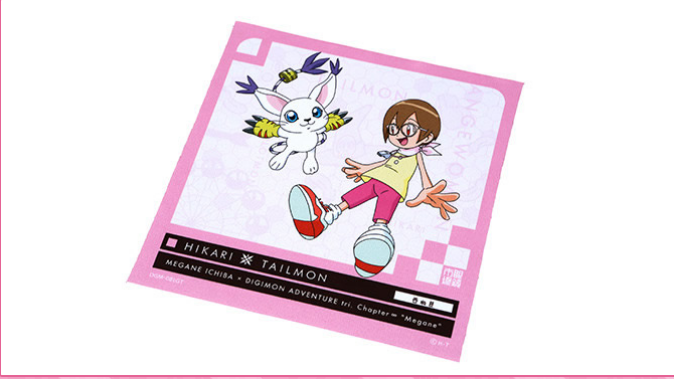 數碼暴龍劇場版 Tri.系列 光&迪路獸造型光學眼鏡 附送不反光度數鏡片