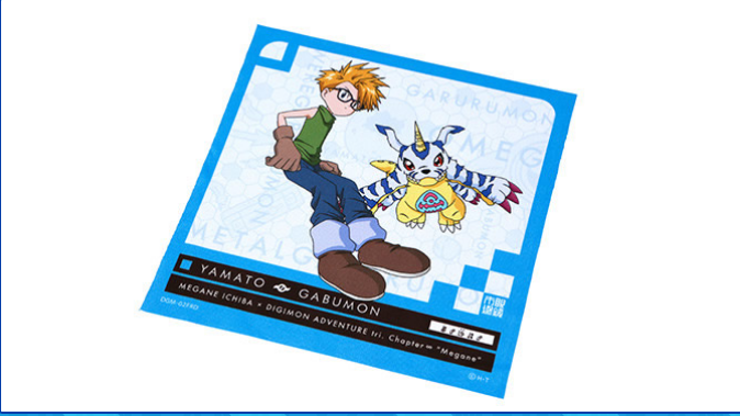 數碼暴龍劇場版 Tri.系列 大和&加布獸 造型光學眼鏡 附送不反光度數鏡片