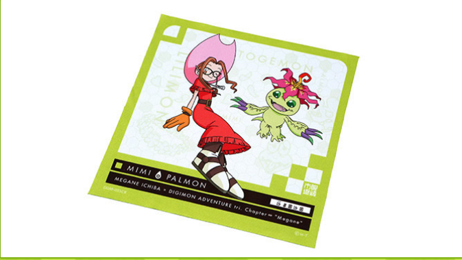 數碼暴龍劇場版 Tri.系列 美美&巴魯獸 造型光學眼鏡 附送不反光度數鏡片