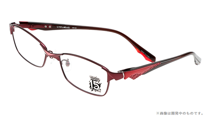 Monster Hunter 15th Anniversary 眼鏡系列 雄火竜造型眼鏡 送1.56不反光度數鏡片