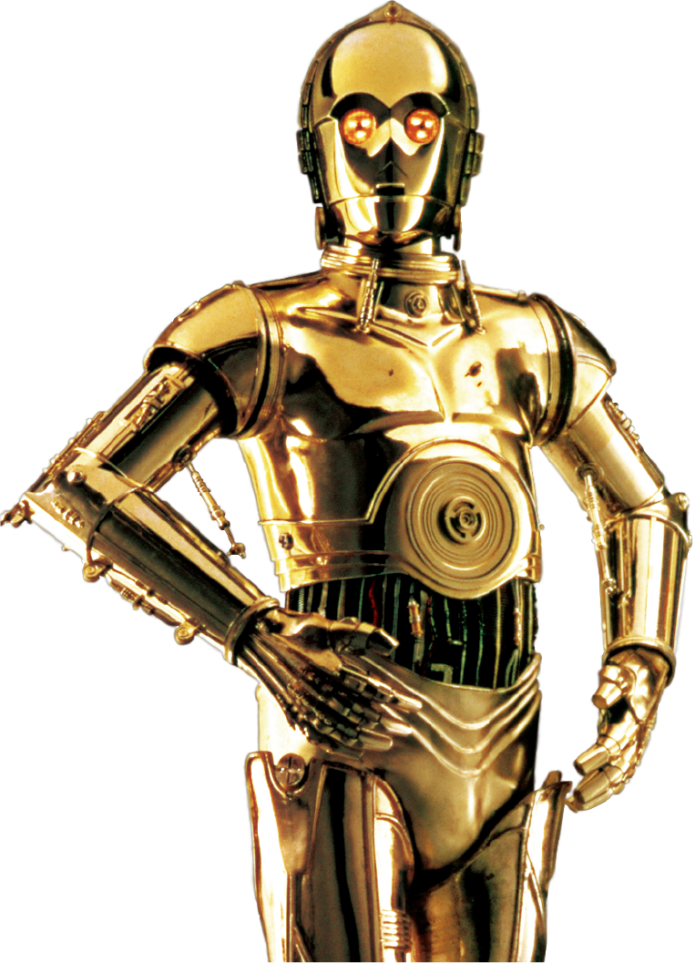 STAR WARS Premium Line 眼鏡系列 C-3PO 造型光學眼鏡 附送不反光度數鏡片