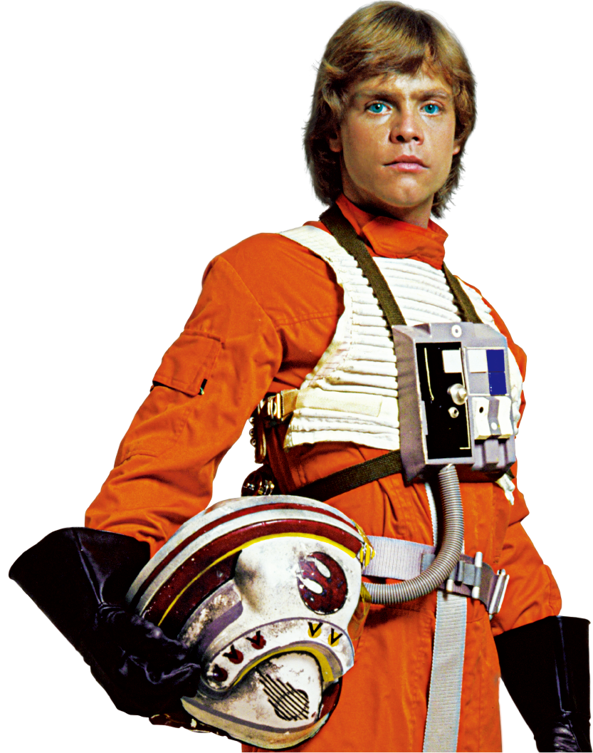 STAR WARS Premium Line 眼鏡系列 Luke Skywalker 造型兩用眼鏡 附送不反光度數鏡片