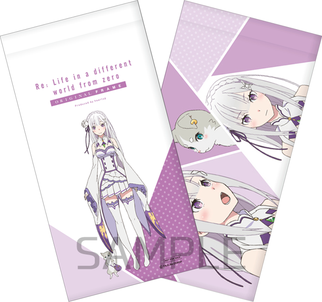 Re:ゼロから始める異世界生活 眼鏡系列 エミリア造型光學眼鏡 附送不反光度數鏡片