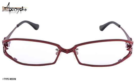 Fate/Apocrypha 眼鏡系列 赤のセイバー(モードレッド)造型光學眼鏡 附送不反光度數鏡片