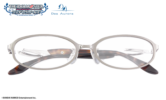 アイドルマスターシンデレラガールズ 眼鏡系列 新田美波 (シルバーver.) 造型光學眼鏡 附送不反光度數鏡片