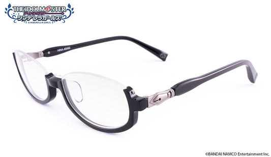 アイドルマスターシンデレラガールズ 眼鏡系列 荒木比奈 造型光學眼鏡 附送不反光度數鏡片