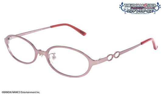 アイドルマスターシンデレラガールズ 眼鏡系列 上条春菜 ピンクver. 造型光學眼鏡 附送不反光度數鏡片