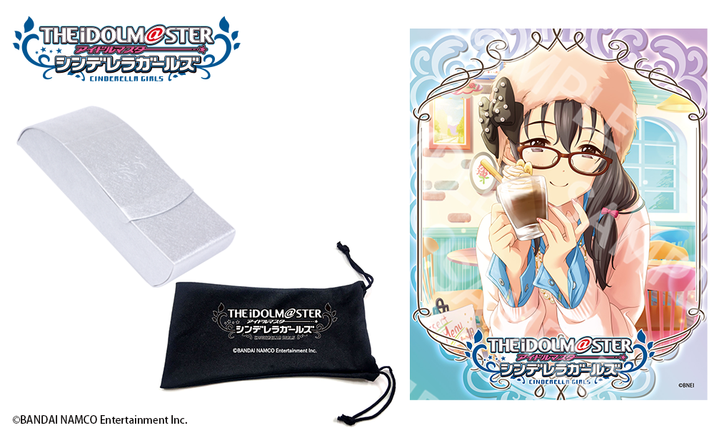 アイドルマスターシンデレラガールズ 眼鏡系列 藤原肇 造型光學眼鏡 附送不反光度數鏡片