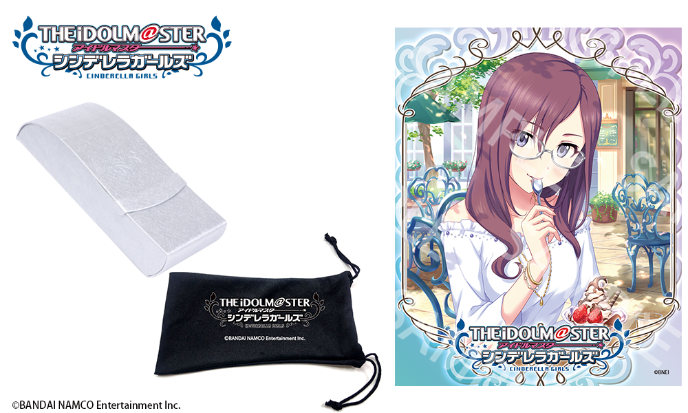 アイドルマスターシンデレラガールズ 眼鏡系列 八神マキノ 造型光學眼鏡 附送不反光度數鏡片