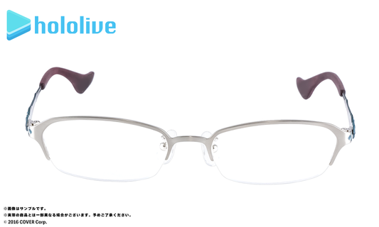 Hololive Vtuber眼鏡系列 不知火フレア 造型光學眼鏡 附送不反光度數鏡片