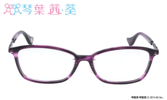 琴葉姉妹 眼鏡系列 琴葉 茜 造型光學眼鏡 附送不反光度數鏡片(任何度數)