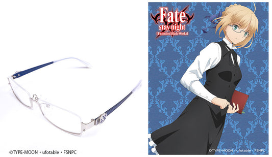 Fate/Stay Night [Unlimited Blade WORKS] 眼鏡系列 セイバー 造型光學眼鏡 附送不反光度數鏡片