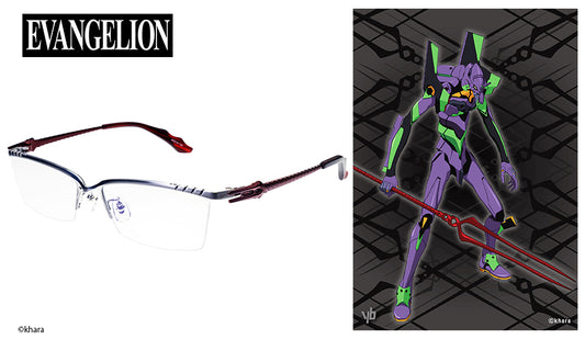 「エヴァンゲリオン」ロンギヌスの槍 光學眼鏡 附送不反光度數鏡片