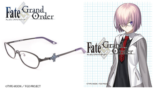 Fate Grand/Order 眼鏡系列 マシュ・キリエライト造型光學眼鏡 附送不反光度數鏡片