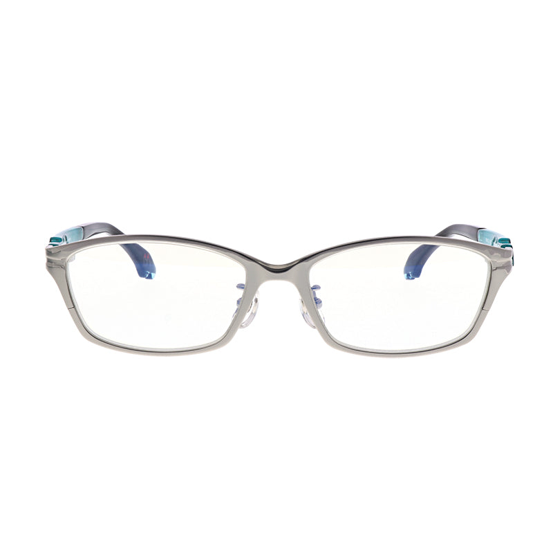 初音ミク EYEWEAR COLLECTION MIKU-003 SILVER 光學眼鏡 附送不反光度數鏡片