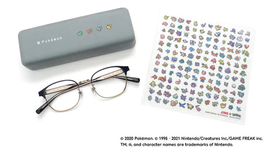Pokemon 眼鏡系列 初代主角 UMF-21S-004 造型光學眼鏡