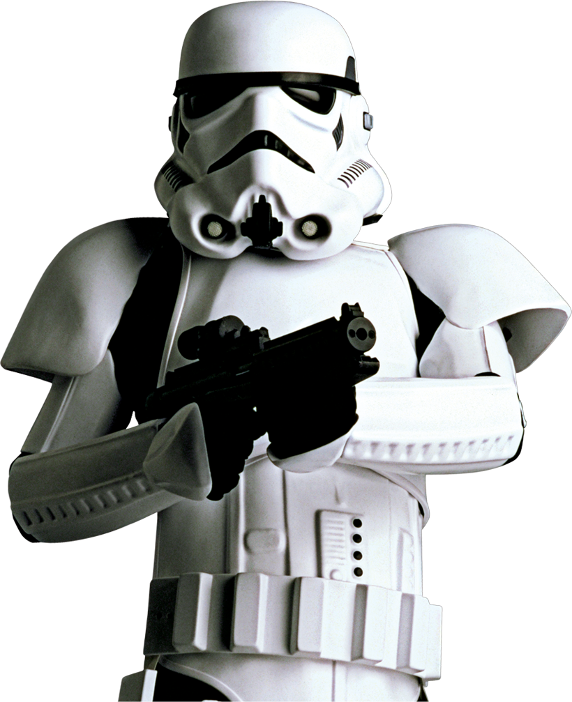 STAR WARS Premium Line 眼鏡系列 Stormtrooper(白兵) 造型光學眼鏡 附送不反光度數鏡片