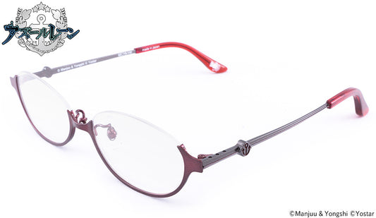 アズールレーン 眼鏡系列 ロンドン倫敦號 造型光學眼鏡 造型光學眼鏡 附送不反光度數鏡片