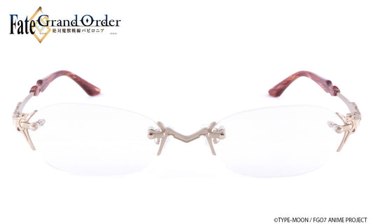 Fate/Grand Order -絶対魔獣戦線バビロニア- 眼鏡系列 ギルガメッシュ造型光學眼鏡 附送不反光度數鏡片