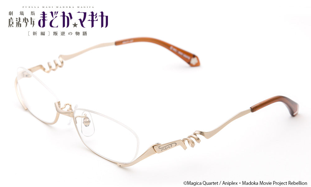 劇場版 魔法少女まどか☆マギカ眼鏡系列 MAMI造型光學眼鏡 附送不反光度數鏡片