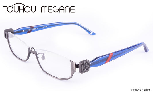 東方MEGANE復刻 眼鏡系列 アリス アンティークシルバー 造型光學眼鏡 附送不反光度數鏡片
