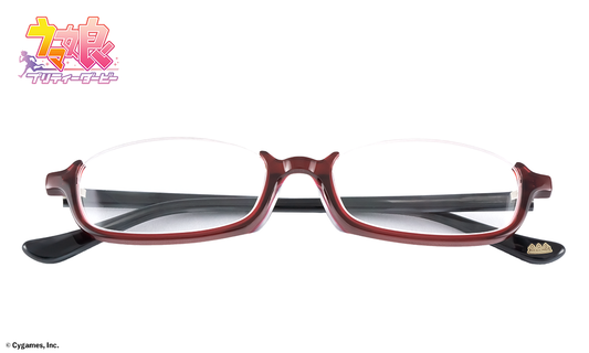 賽馬娘眼鏡系列 ビワハヤヒデ 造型光學眼鏡 附送超薄防藍光度數鏡片