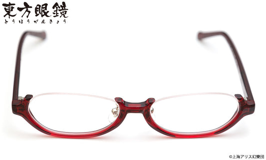 東方眼鏡系列宇佐見菫子 造型光學眼鏡 附送不反光度數鏡片