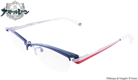 アズールレーン 眼鏡系列 綾波號 造型光學眼鏡 附送不反光度數鏡片