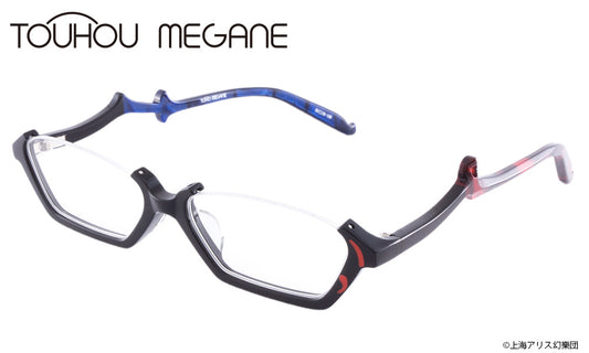 東方MEGANE復刻 眼鏡系列 ぬえ 造型光學眼鏡 附送不反光度數鏡片