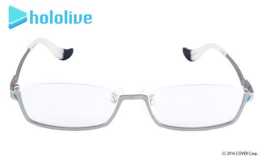 [已截訂] Hololive Vtuber眼鏡系列 白上フブキ 造型光學眼鏡 附送不反光度數鏡片