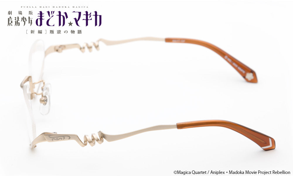 劇場版 魔法少女まどか☆マギカ眼鏡系列 MAMI造型光學眼鏡 附送不反光度數鏡片