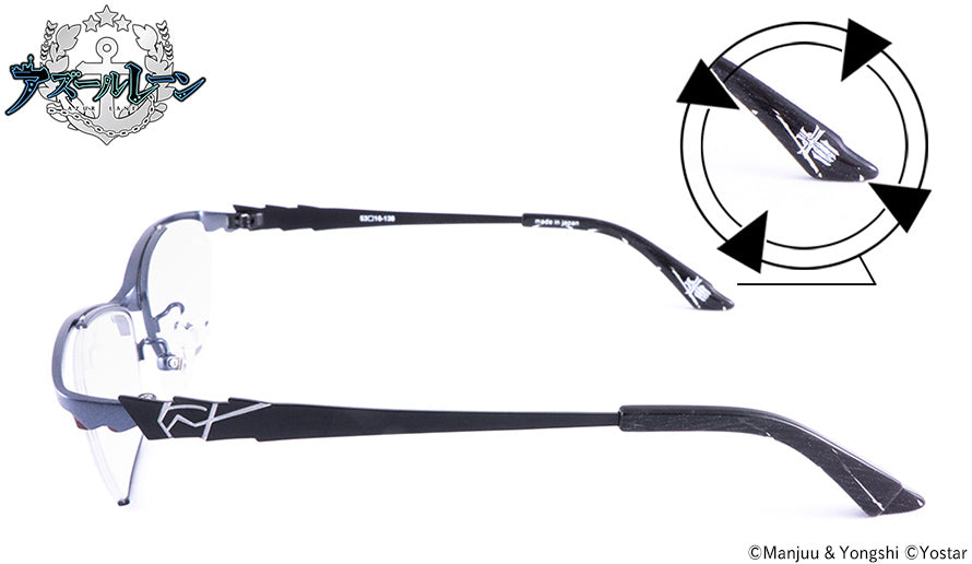 [2022消費券優惠] アズールレーン 眼鏡系列 グラーフ・ツェッペリン齊柏林伯爵號 造型光學眼鏡